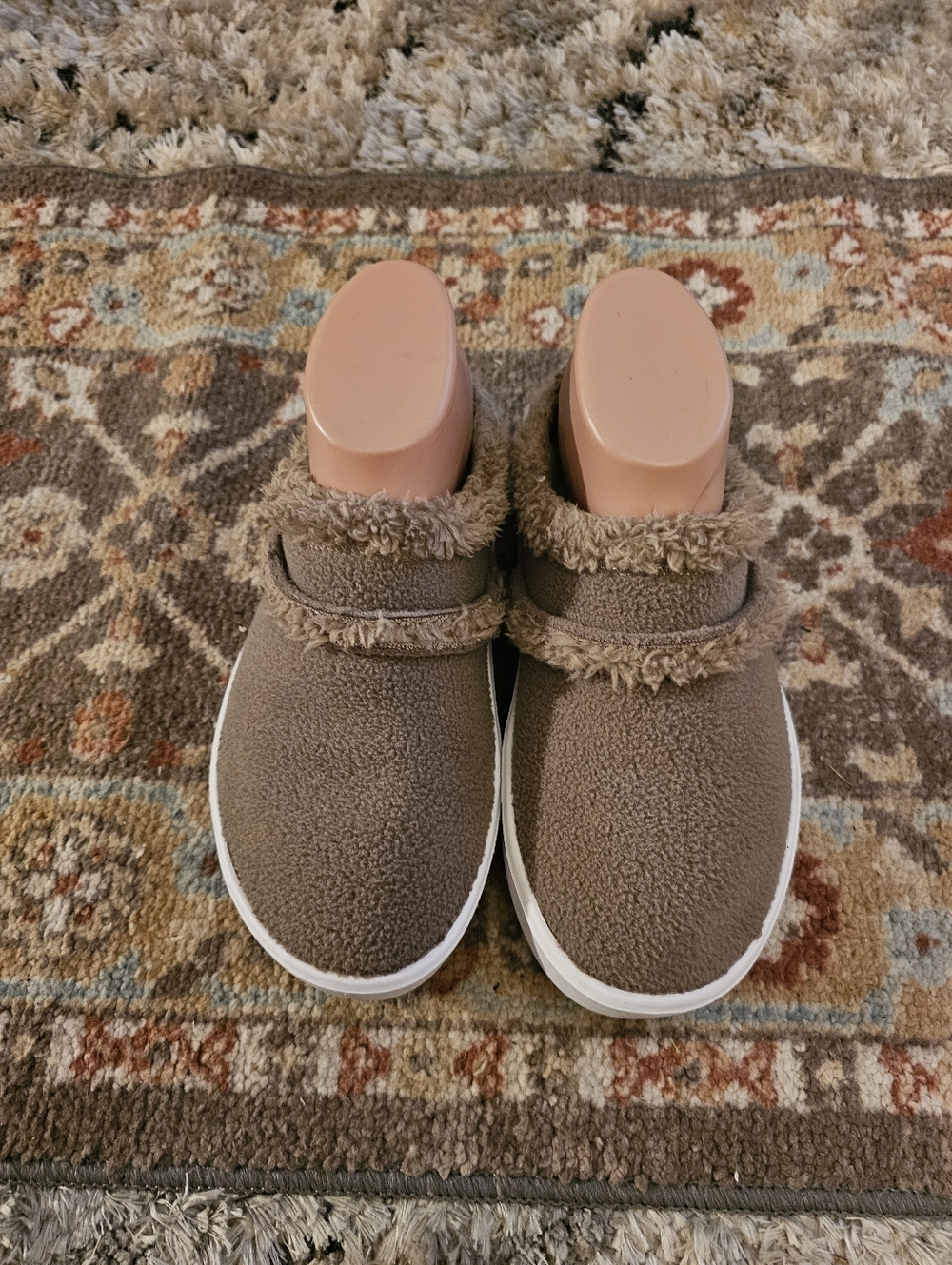 OOFOS 'OOcoozie' Mules Chocolate Size 8.5 Nice Pre-owned! - Picture 2 of 7
